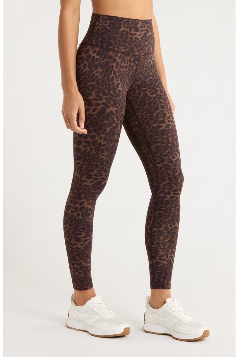 Print Sculpt Leggings, Alternate, color, CARIBOU LEOPARD