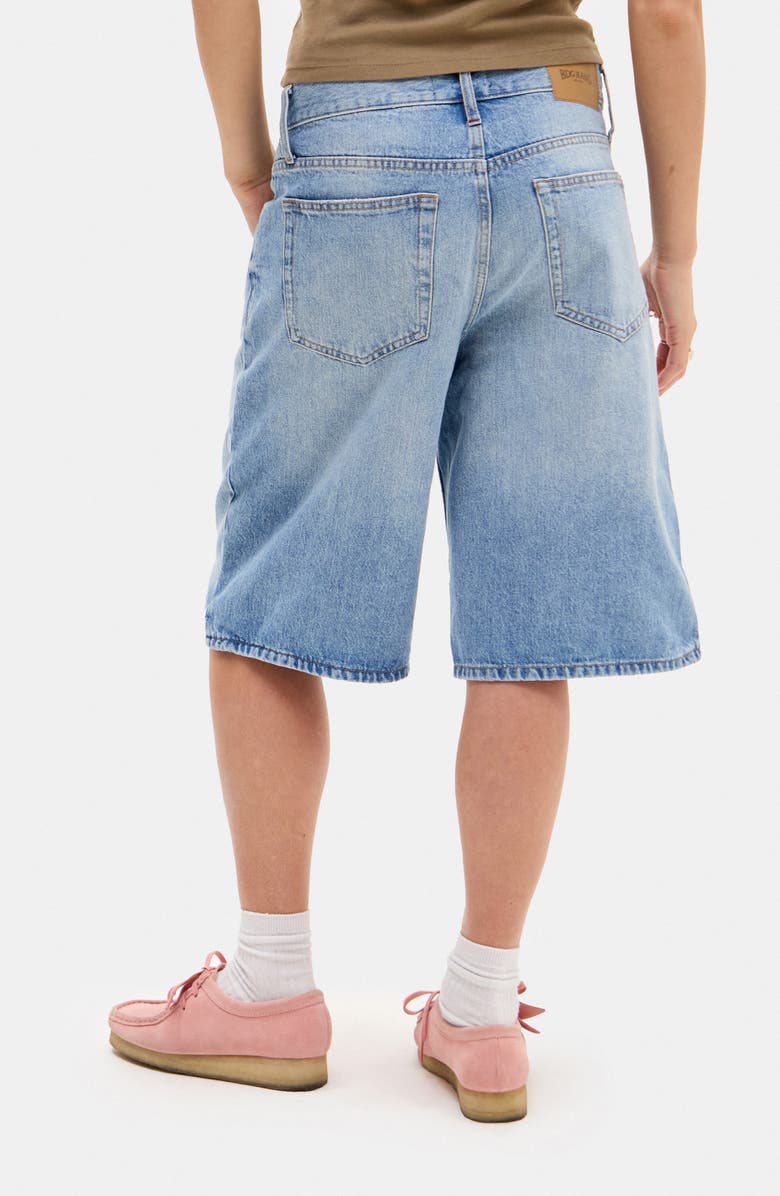 BDG Urban Outfitters Missouri Low Rise Long Denim Shorts, Alternate, color, 