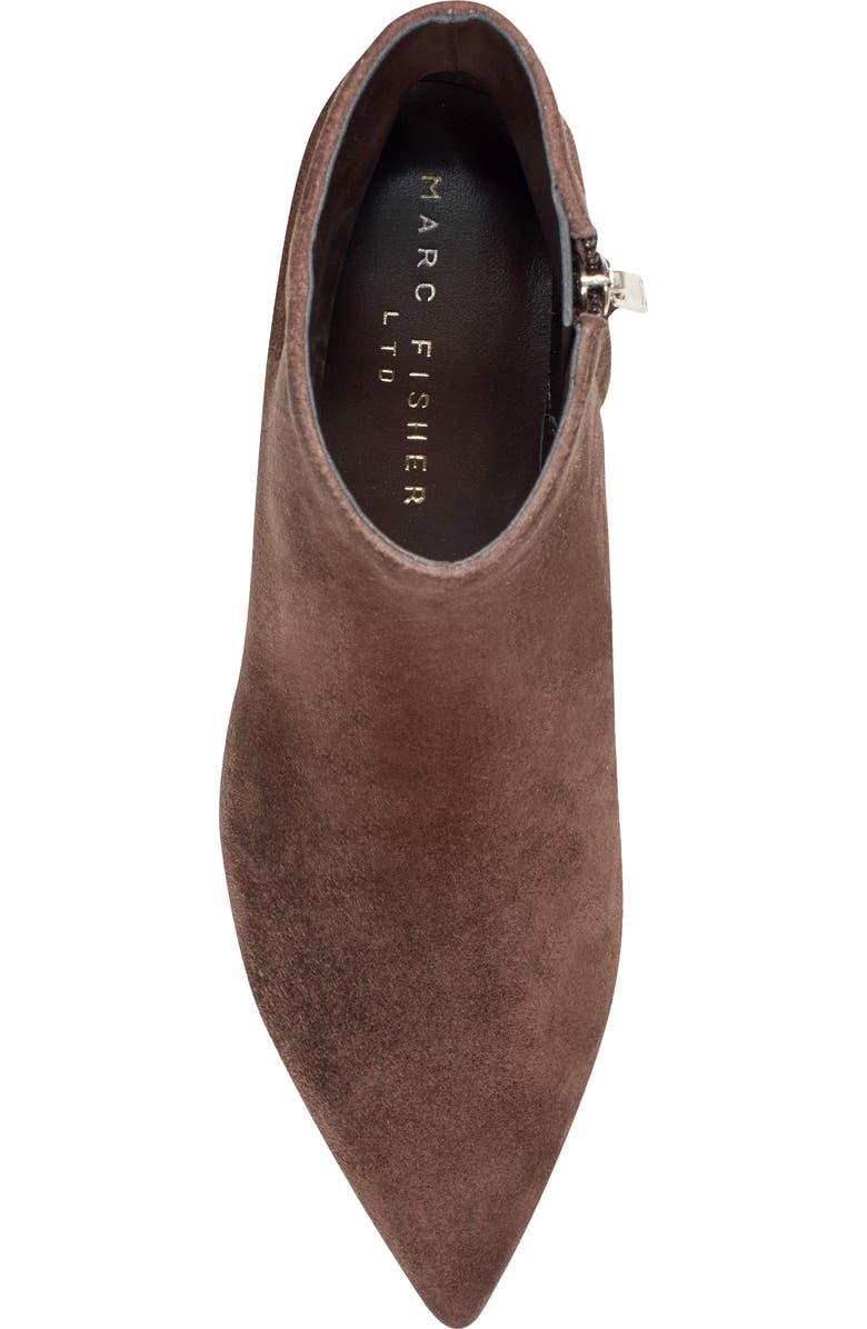 Marc Fisher LTD Itzia Bootie, Alternate, color, Dark Brown