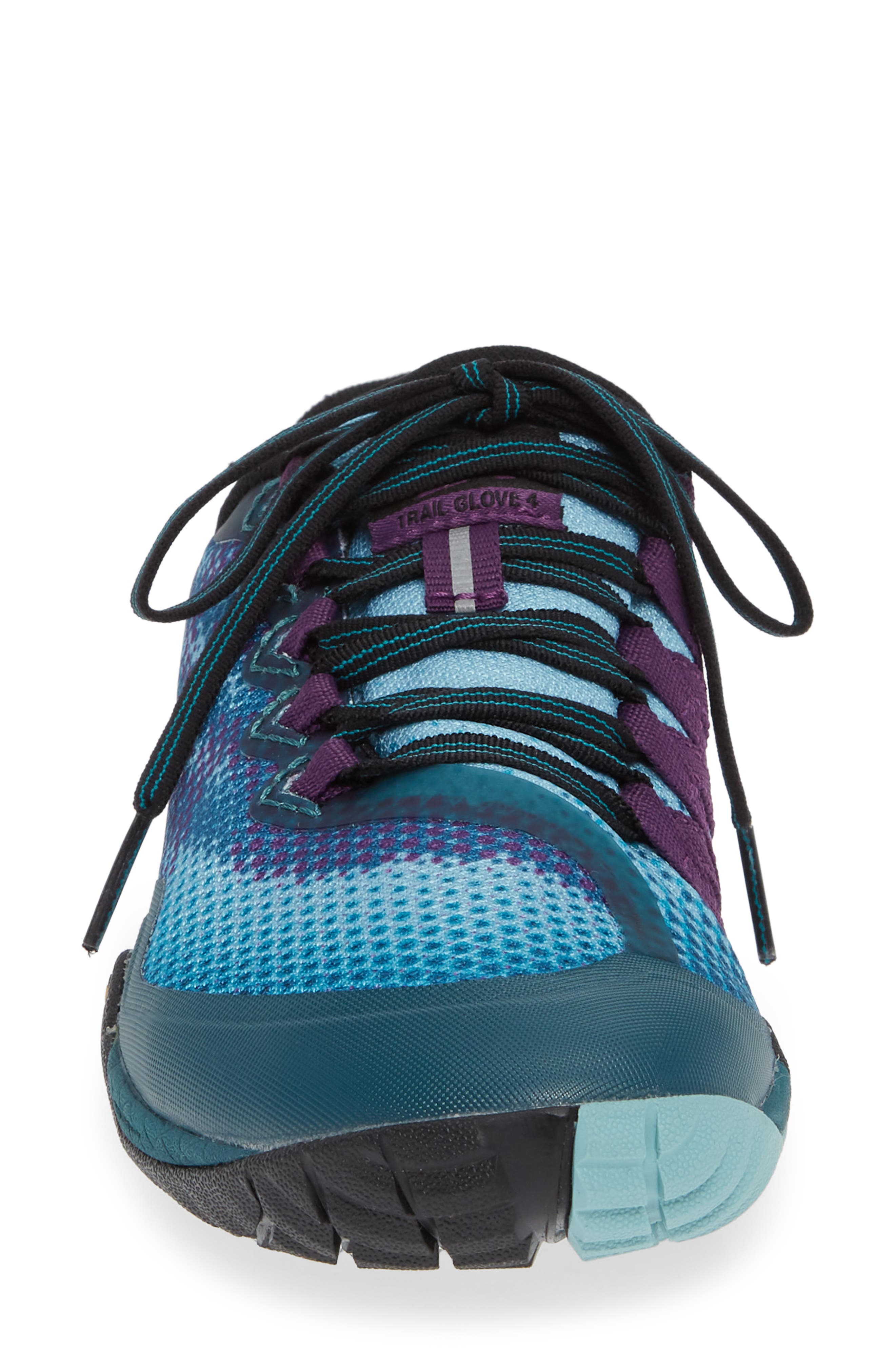 Trail Glove 4 Shield Water Resistant Running Shoe, Alternate, color, HYPER NATURE FABRIC