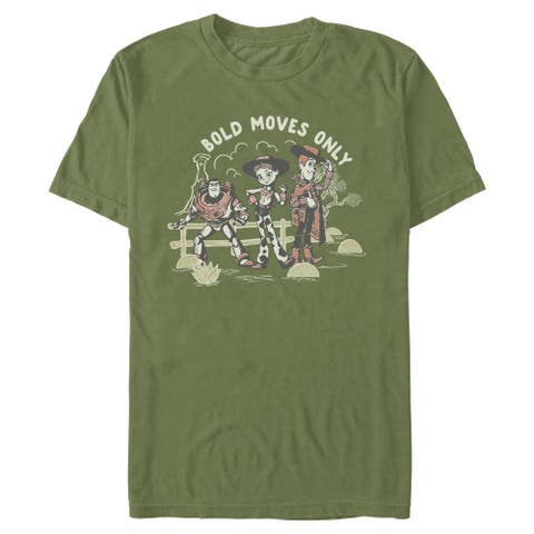 Men's Toy Story 5 Bold Moves Only  Graphic T-Shirt