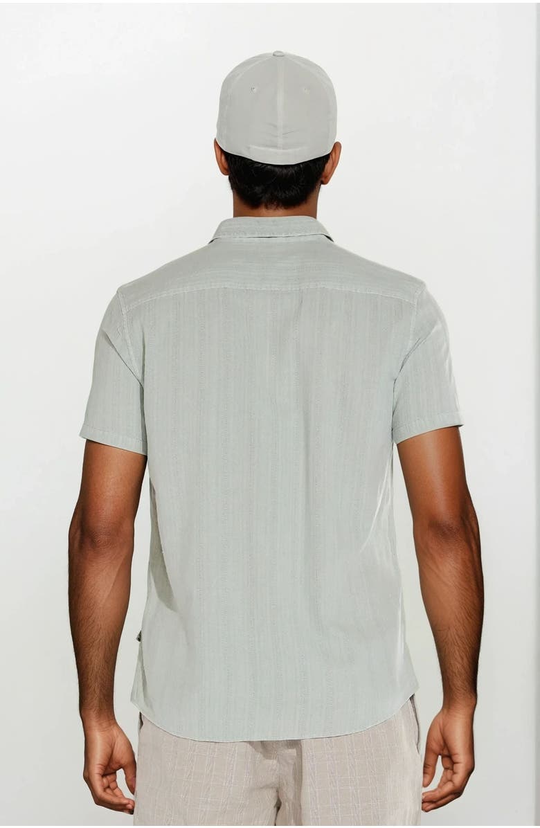 Ledger & Ford Avila Stretch Shirt, Alternate, color, Sage