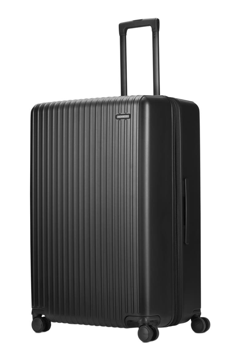 Hardside  Expandable Spinner Check-In Luggage, Alternate, color, Black