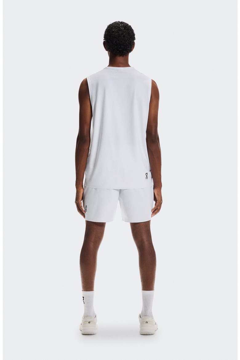 Court Performance Tennis Tank, Alternate, color, WHITE