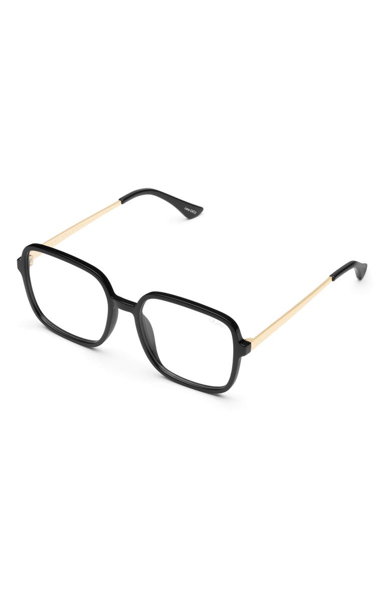 QUAY Australia 9 to 5 56mm Blue Light Blocking Glasses, Alternate, color, 