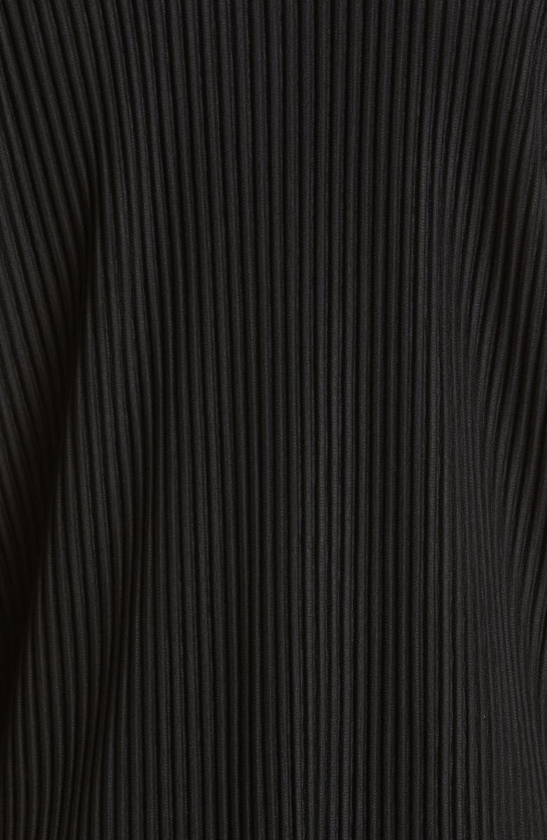 Homme Plissé Issey Miyake Men's Pleated Crewneck Long Sleeve T-Shirt, Alternate, color, 