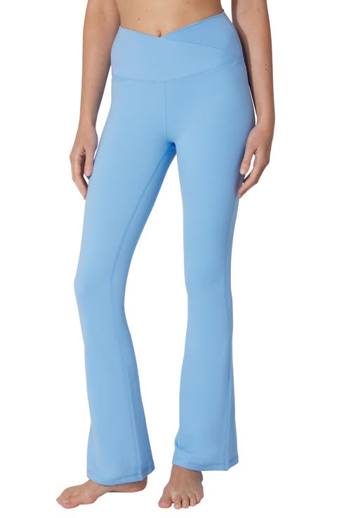 Crossover Flared Leggings