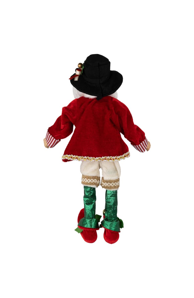 Northlight Candy Cane Elf Christmas Figure - 14", Alternate, color, 