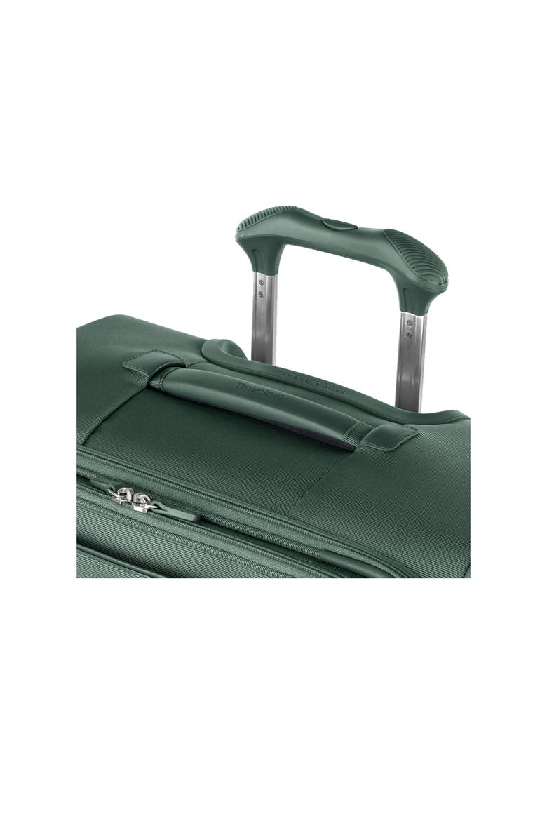 Versapack + Lightweight Softside Expandable 25" Medium Checked Spinner Luggage, Alternate, color, Desert Sage