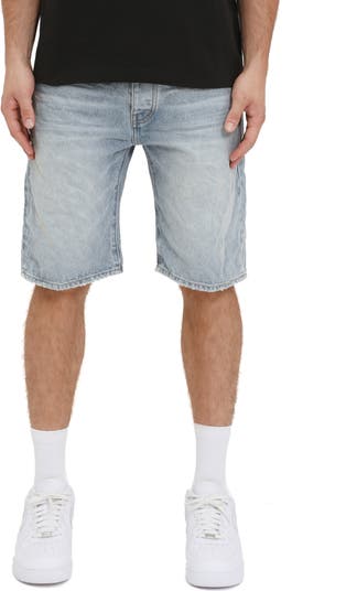 P059 Cast Iron Cutoff Denim Shorts