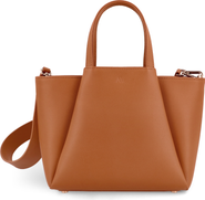 KAAI Mini Pyramid Leather Crossbody Bag