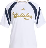 adidas Originals Heritage Logo Graphic Jersey T-Shirt