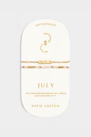 Katie Loxton Birthstone Bracelet 'July' in Sunstone