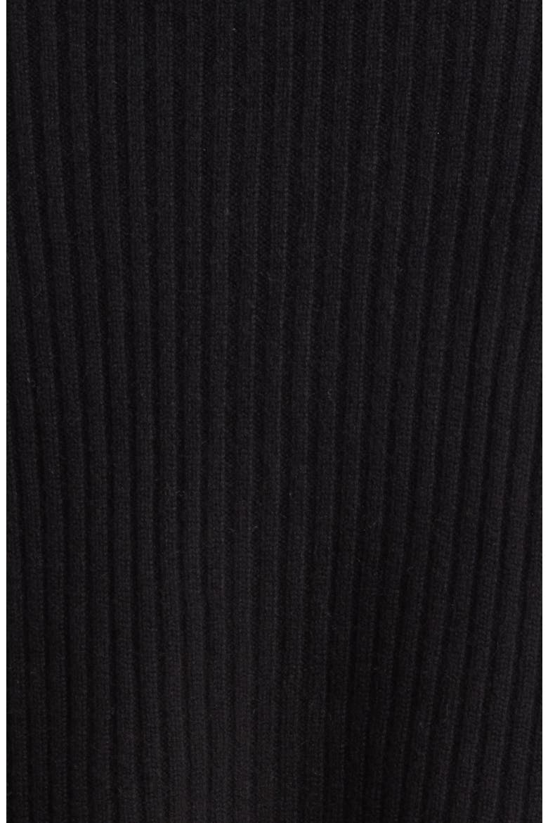Frida Recycled Cashmere Blend Tank Top & Cardigan Set, Alternate, color, BLACK