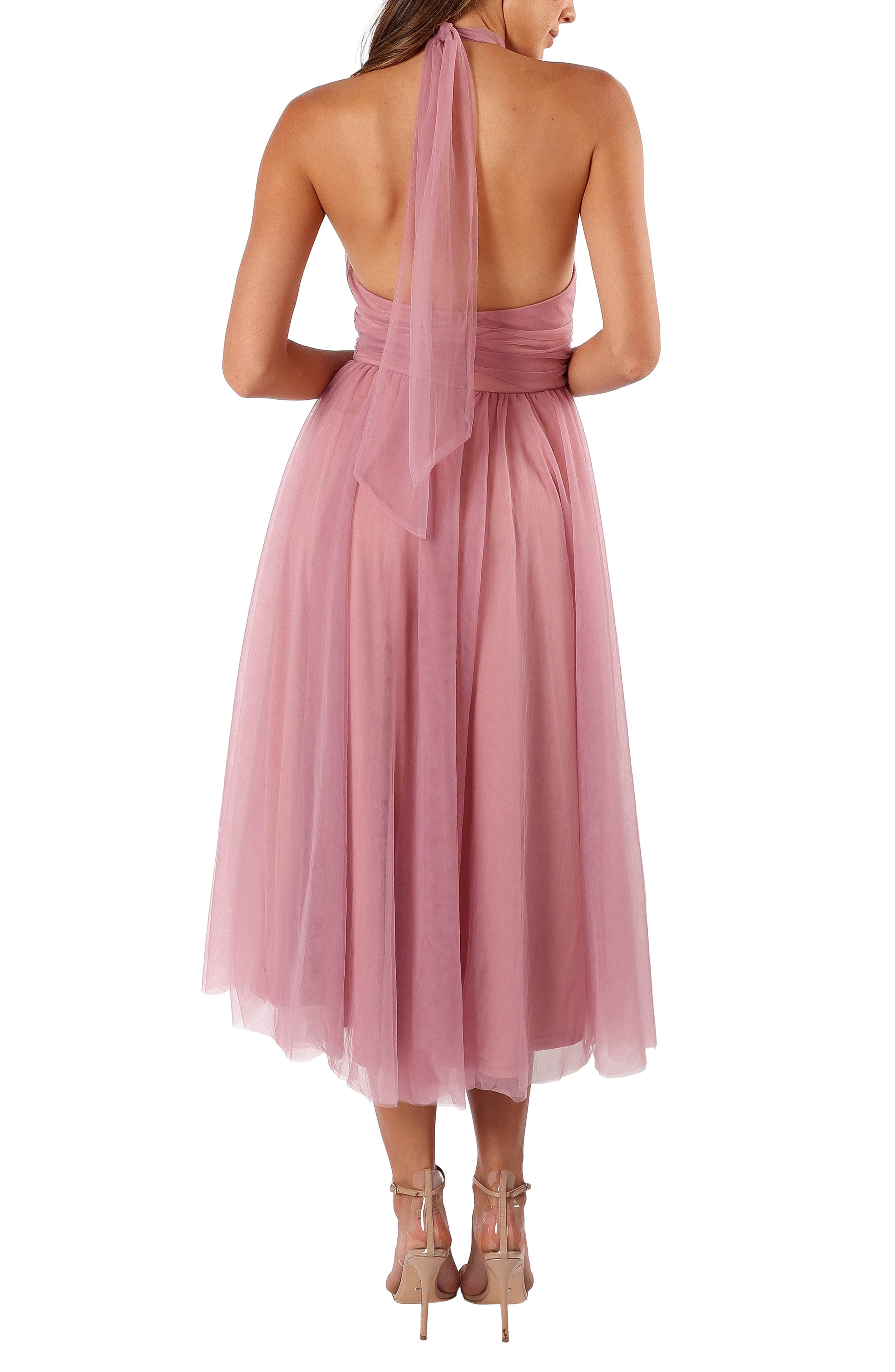 Aletta Tulle Halter Dress - image 2