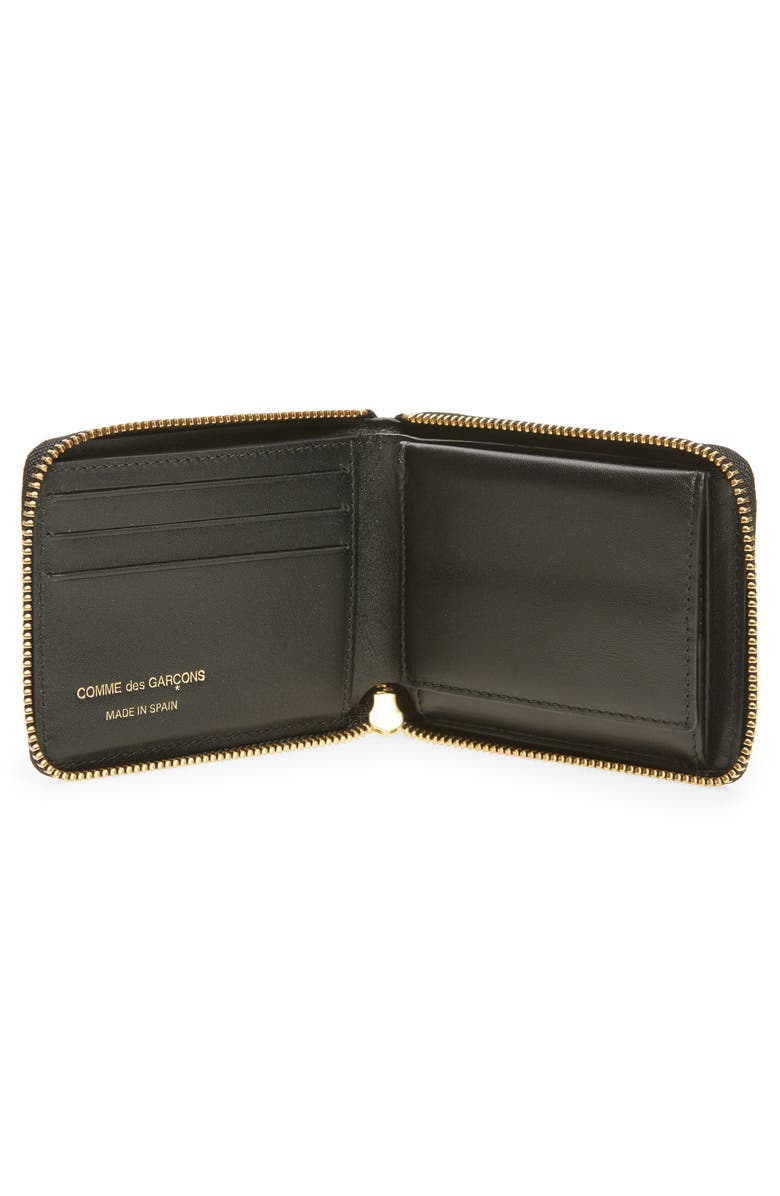 Comme des Garçons Wallets Tartan Patchwork Wool Wallet, Alternate, color, Red