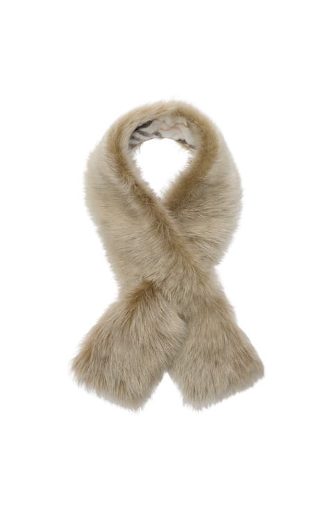 Reversible Shearling Scarf