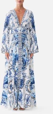 Camilla Relaxed Sleeve Dress With Shirring Detail