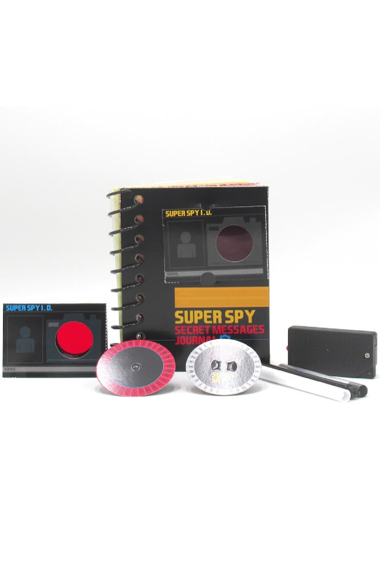 4M KidzLabs Spy Science, Assemble A Secret Messages Journal, Kids 8+, Alternate, color, Multicolored