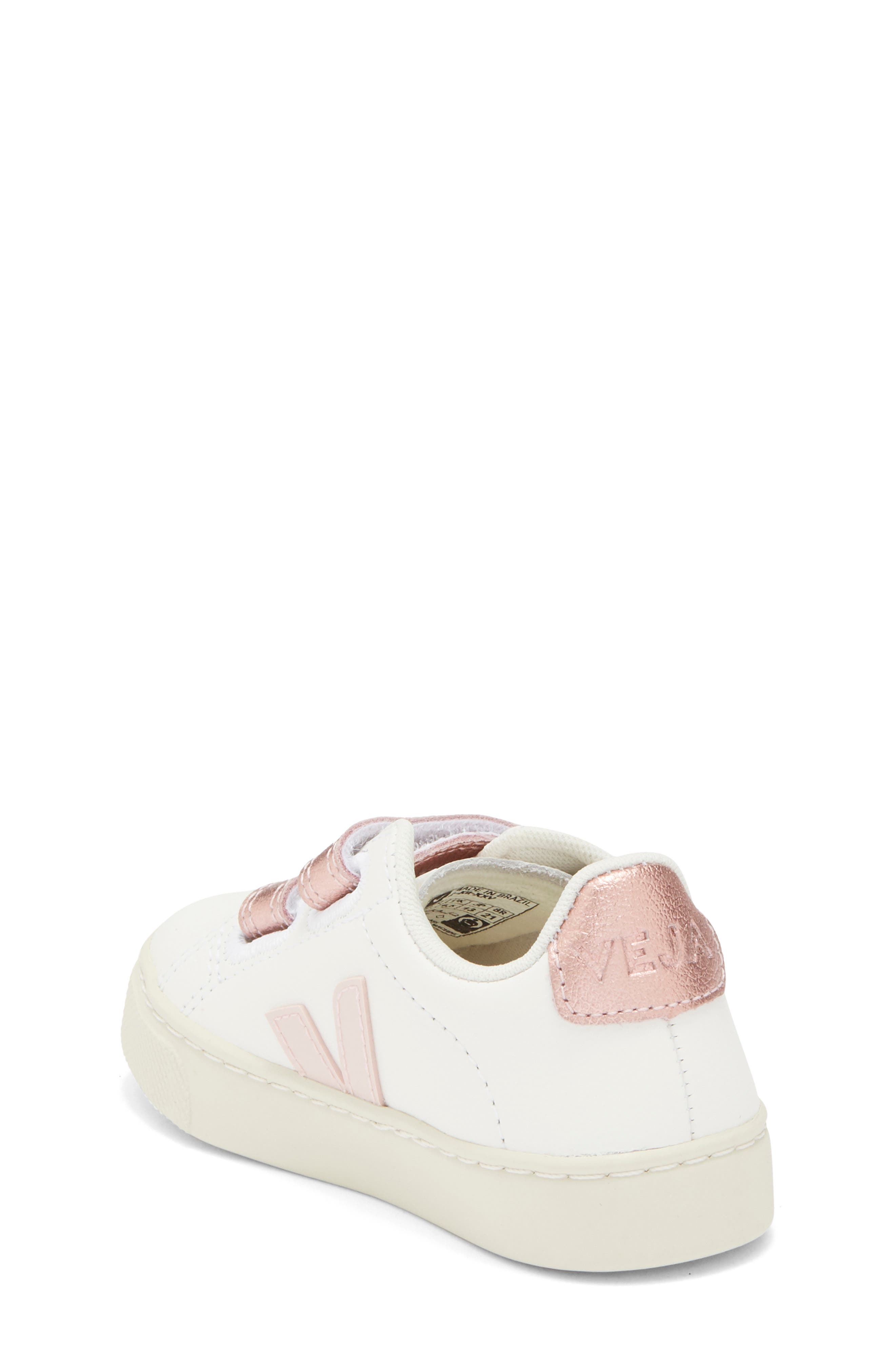 Veja Kids' Esplar Sneaker, Alternate, color, Extra-White Petale Nacre