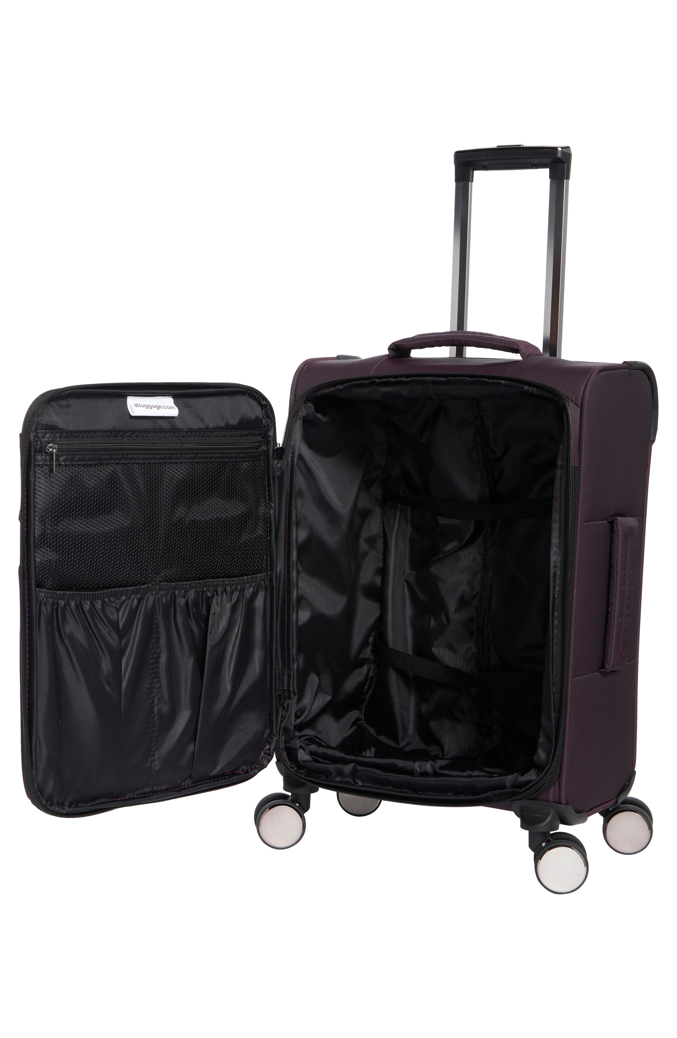 IT LUGGAGE Debutant Spinner Luggage, Alternate, color, Plum