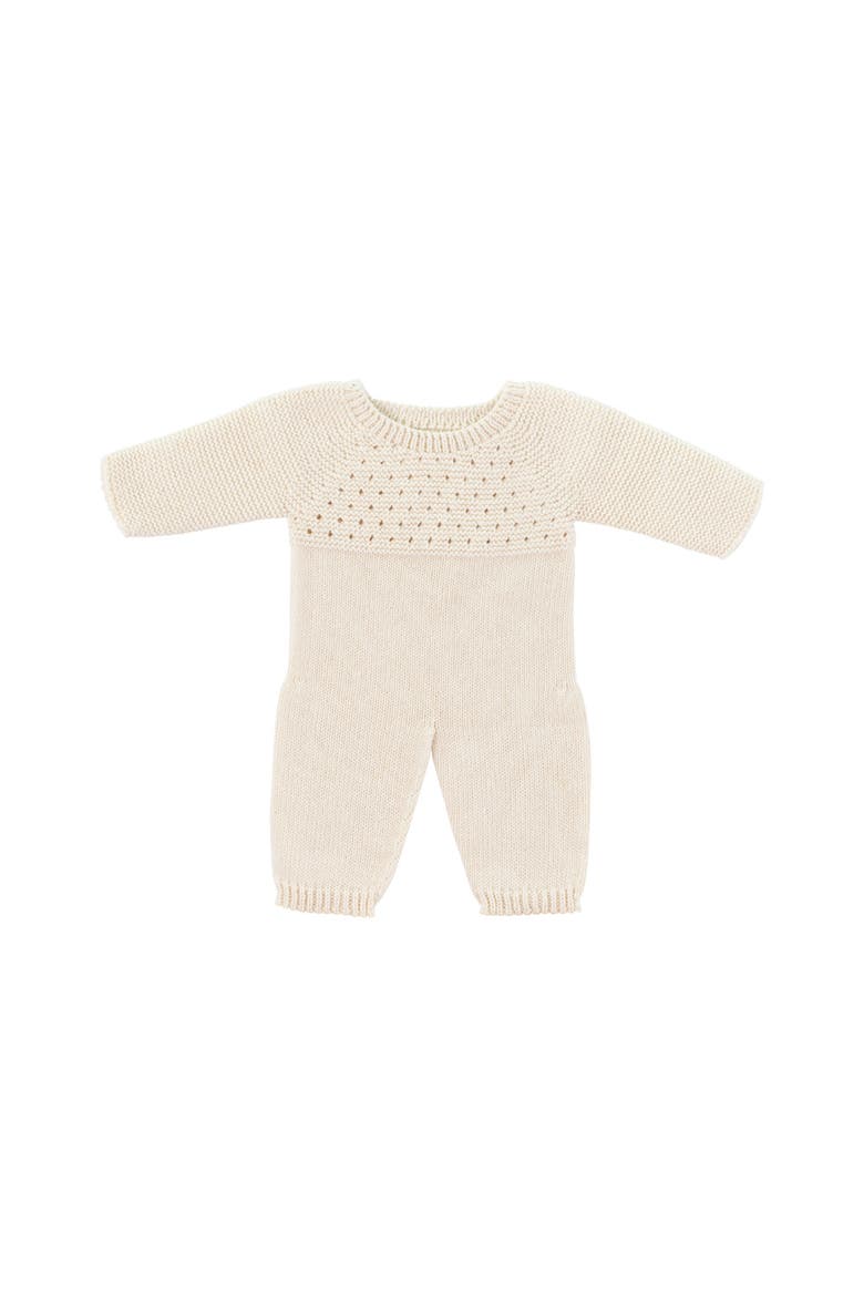 Knitted Pajamas 15 3/4'' - A, Main, color, Beige