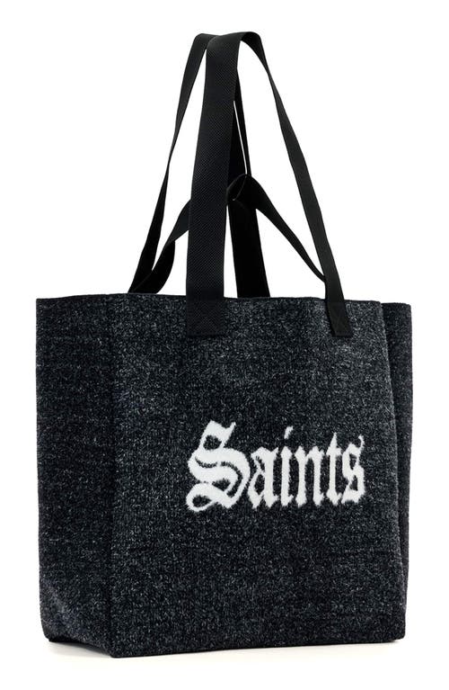 Allsaints Saints And Sinners Izzy Tote Bag In Black
