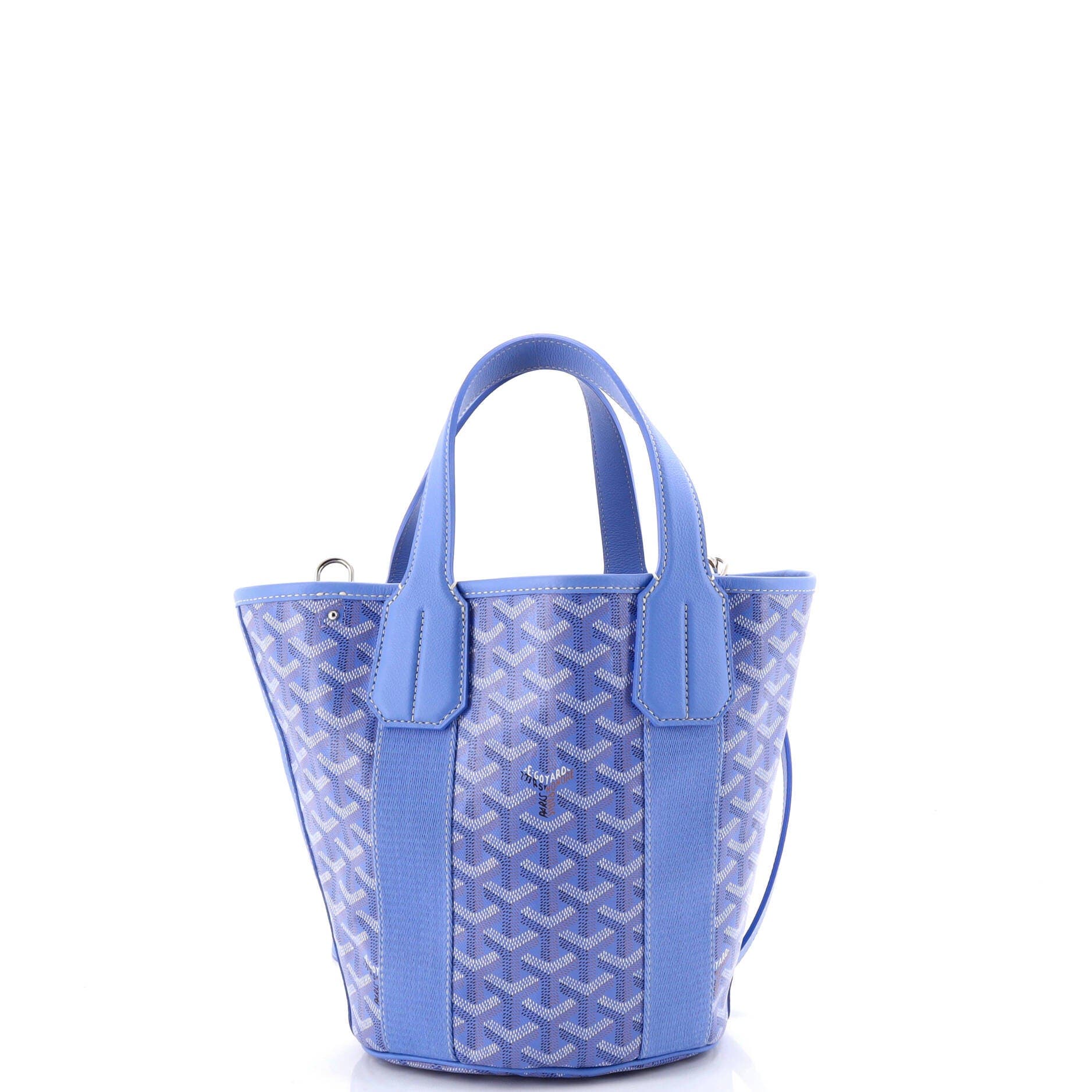 Belharra Tote Coated Canvas PM, Alternate, color, Blue