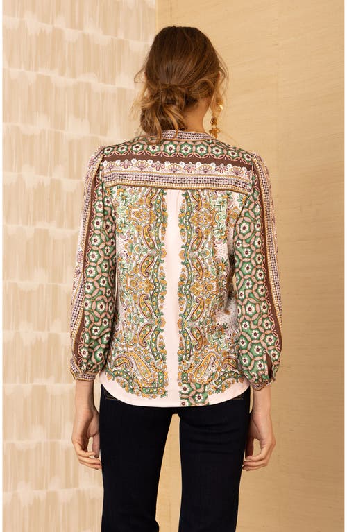 Hale Bob Alianna Jersey Top In Multi