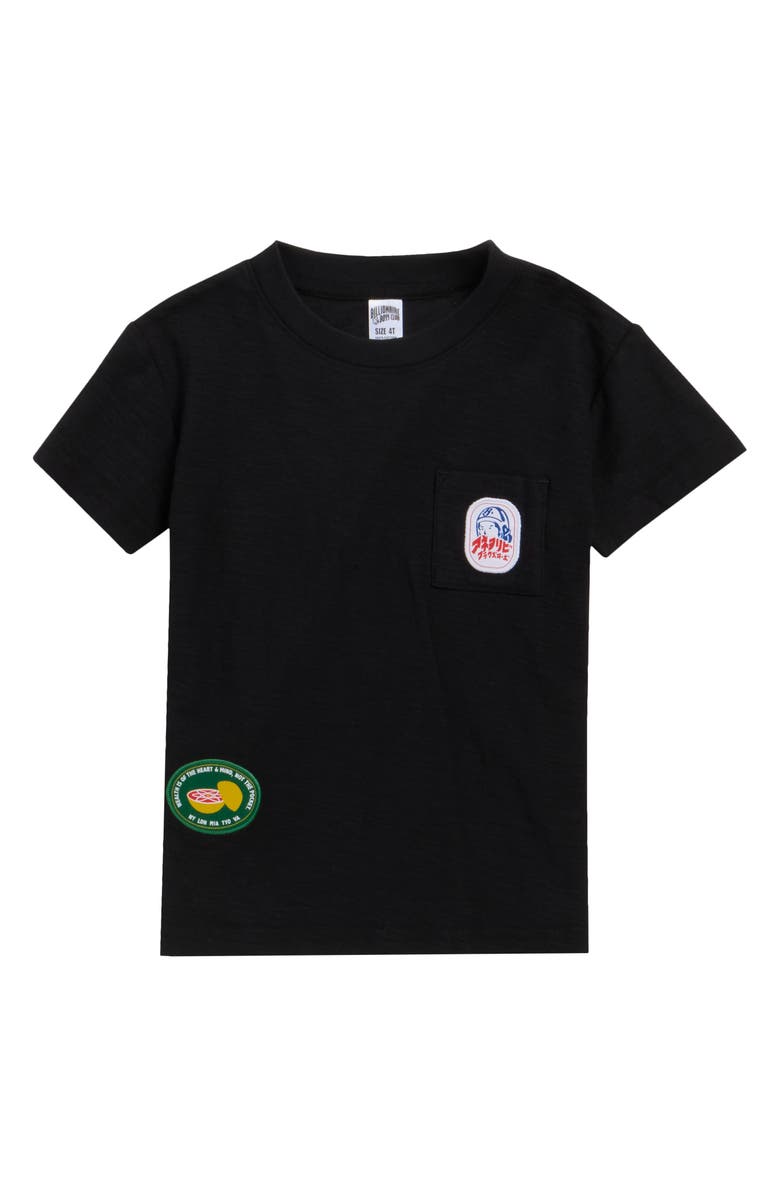 Billionaire Boys Club Kids Produce Cotton Pocket T-Shirt, Main, color, Black