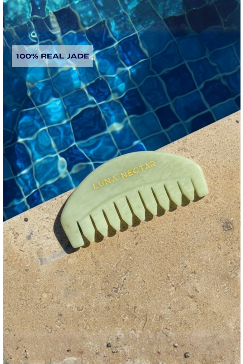 Metamorphic Scalp Gua Sha Tool, Alternate, color, Light/pastel green