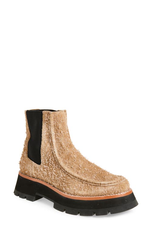 3.1 Phillip Lim Kate Lug Sole Platform Chelsea Boot In Brown