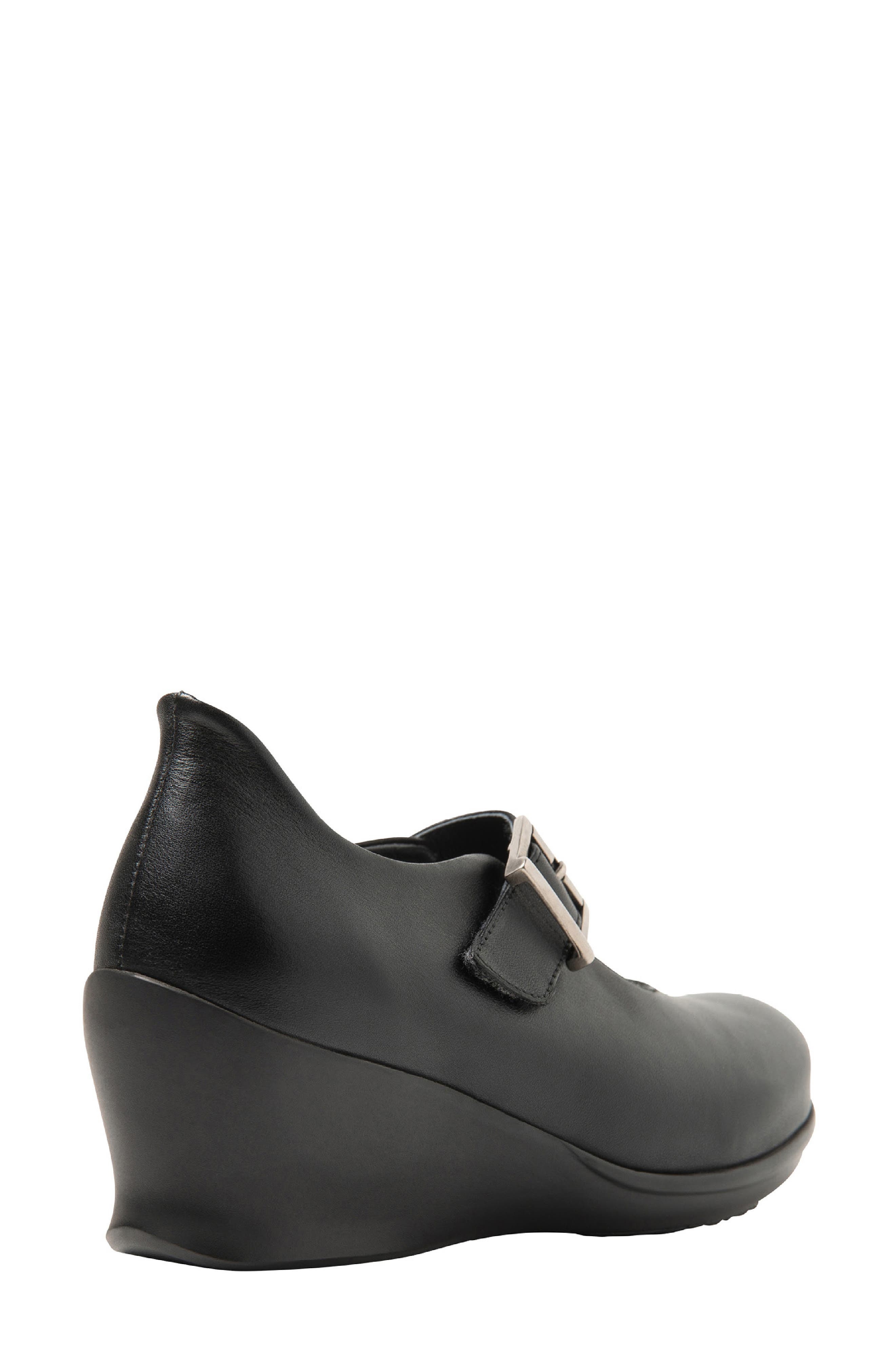 Tosca Mary Jane Platform Wedge Pump, Alternate, color, BLACK