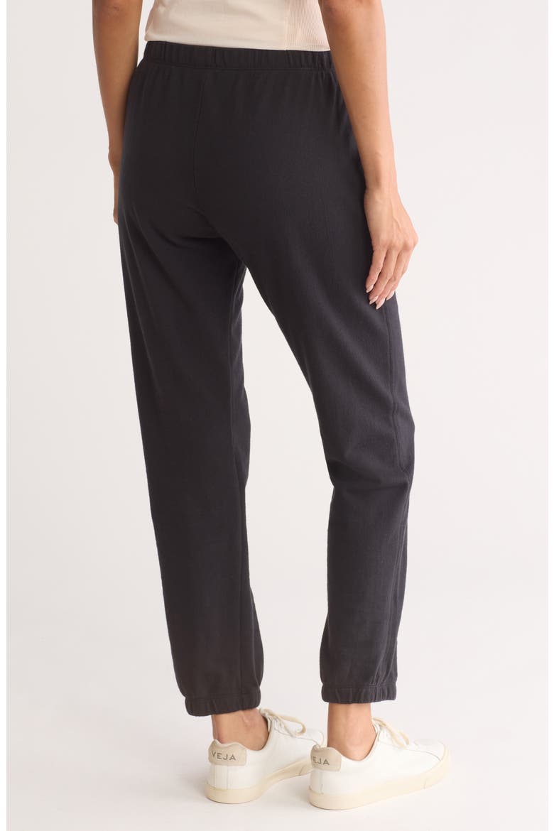 French Terry Joggers, Alternate, color, BLACK