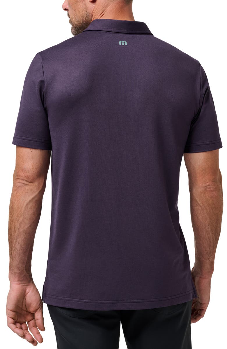 TravisMathew Featherweight Polo, Alternate, color, Purple Velvet