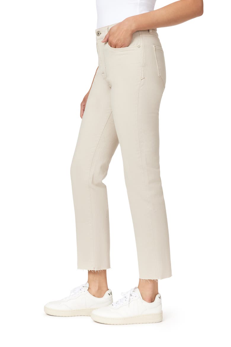 High Rise Straight Leg Pants, Alternate, color, ALMOND MILK