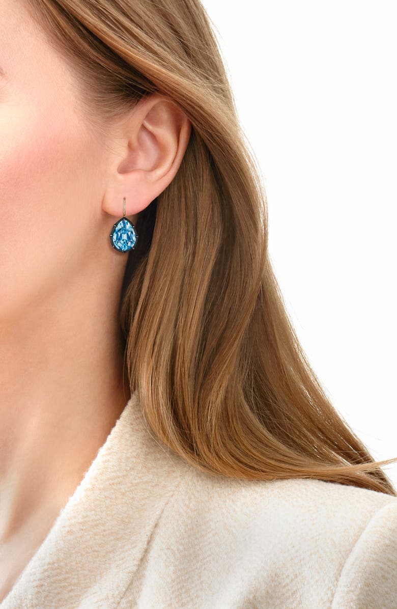 Fred Leighton Topaz Drop Earrings, Alternate, color,