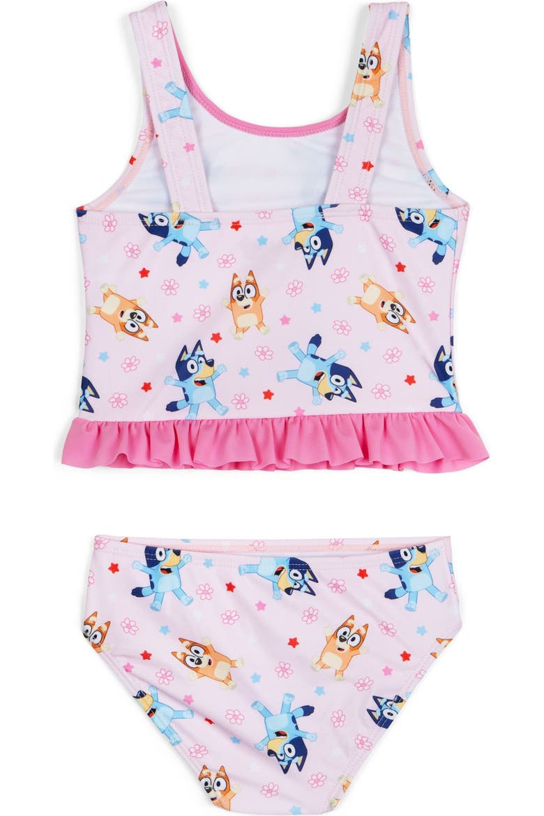 Swimwear 2-Piece Tankini and Bottoms Set, Alternate, color, Bluey Bingo Pink