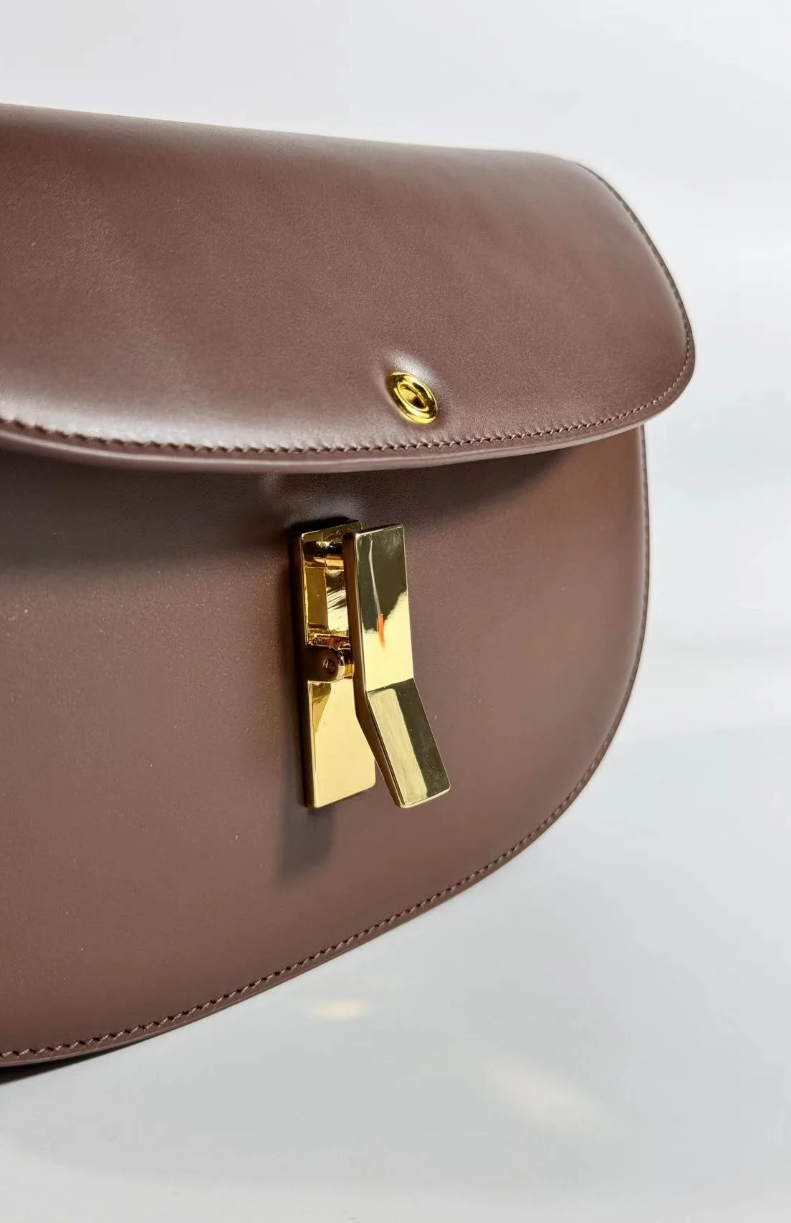 London Genuine Nappa Leather Top Handle Bag, Alternate, color, Caramel