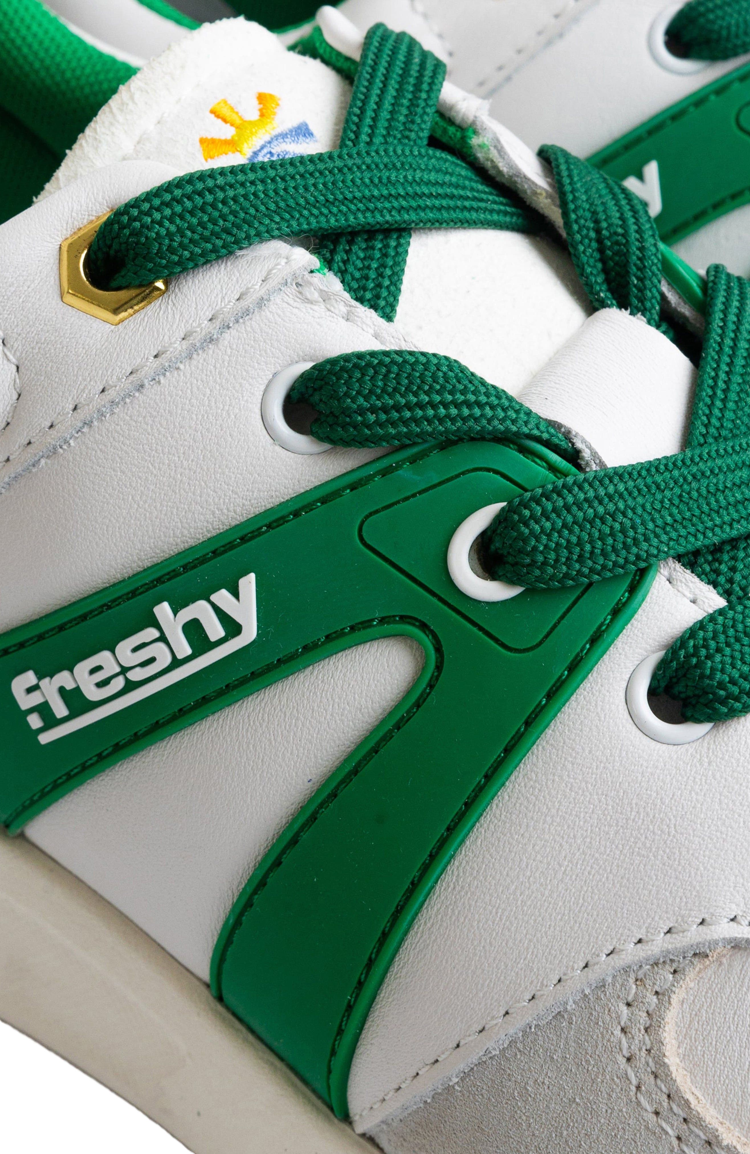 Freshy Supafly Lites Sneaker, Alternate, color, White/Green