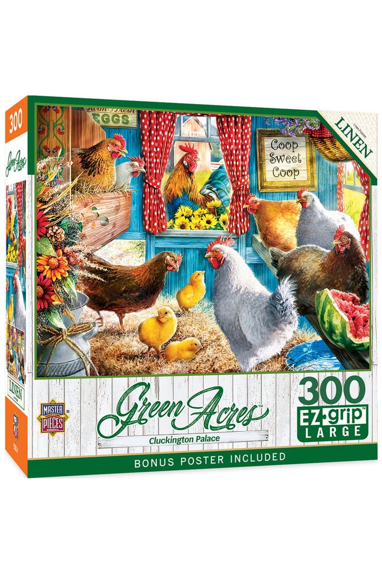 Cluckington Palace 300 Piece Puzzle, Main, color, Multicolor