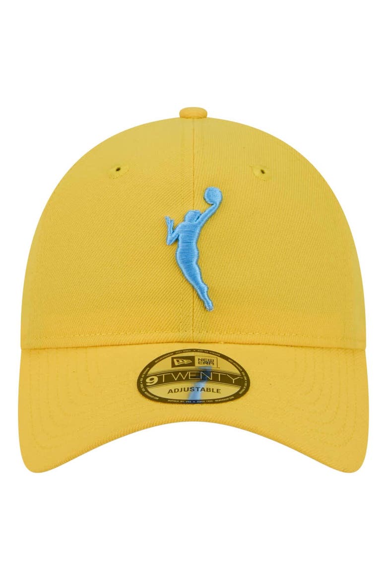 Men's New Era Yellow Chicago Sky 9TWENTY Adjustable Hat, Alternate, color, Yellow