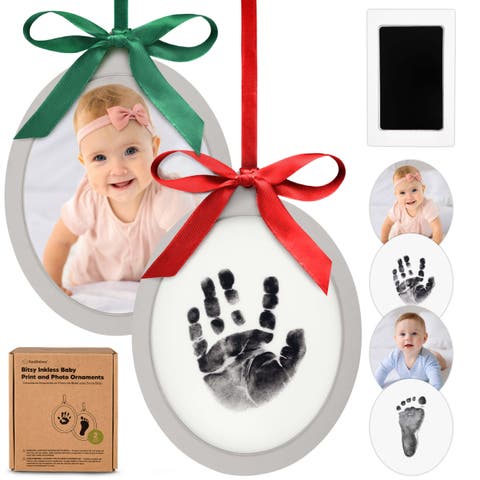 Bitsy Inkless Baby Print and Photo Ornaments
