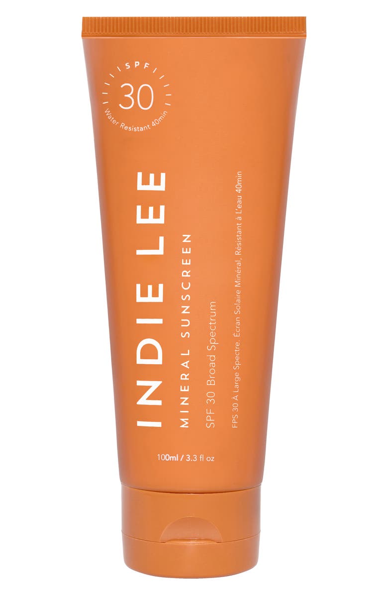 Indie Lee Mineral Sunscreen SPF 30, Main, color, 
