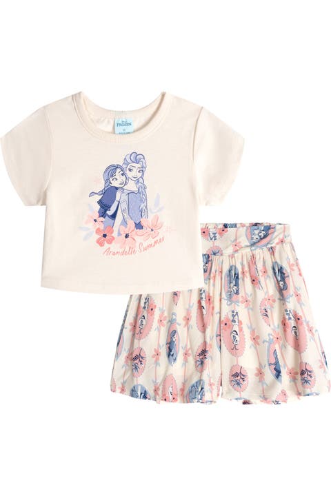 Frozen 2-Piece T-Shirt and Skort Set