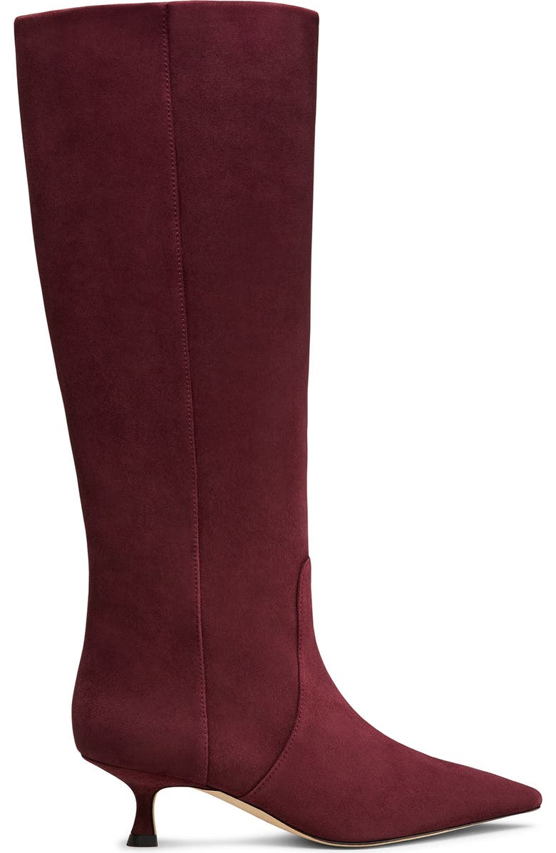 Stuart Weitzman Naomi 50 Boot, Alternate, color, Cabernet Suede