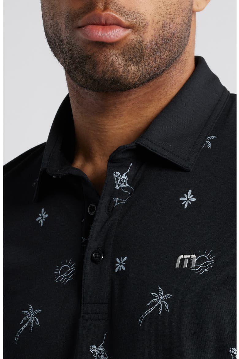 Cove Dive Polo, Alternate, color, BLACK