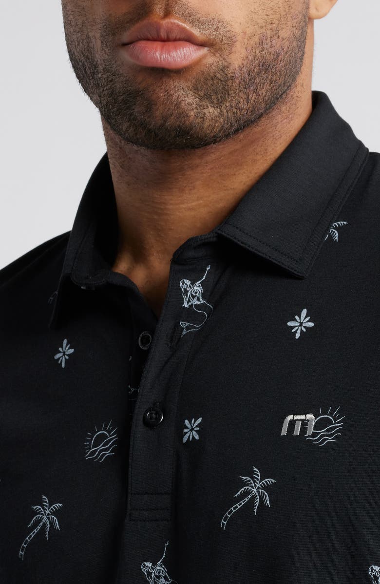 TravisMathew Cove Dive Polo, Alternate, color, Black