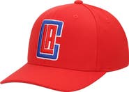 Mitchell & Ness Men's Mitchell & Ness Red LA Clippers Ground Stretch Snapback Hat