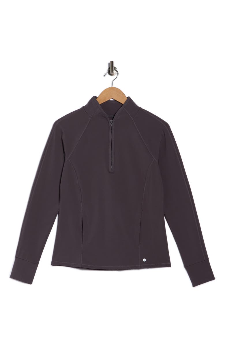 LAYER 8 Northbound Cold Gear Quarter Zip Pullover, Alternate, color, Boulevard